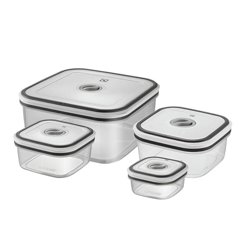 Conjunto de Potes Herméticos 4 Peças de Plástico Electrolux