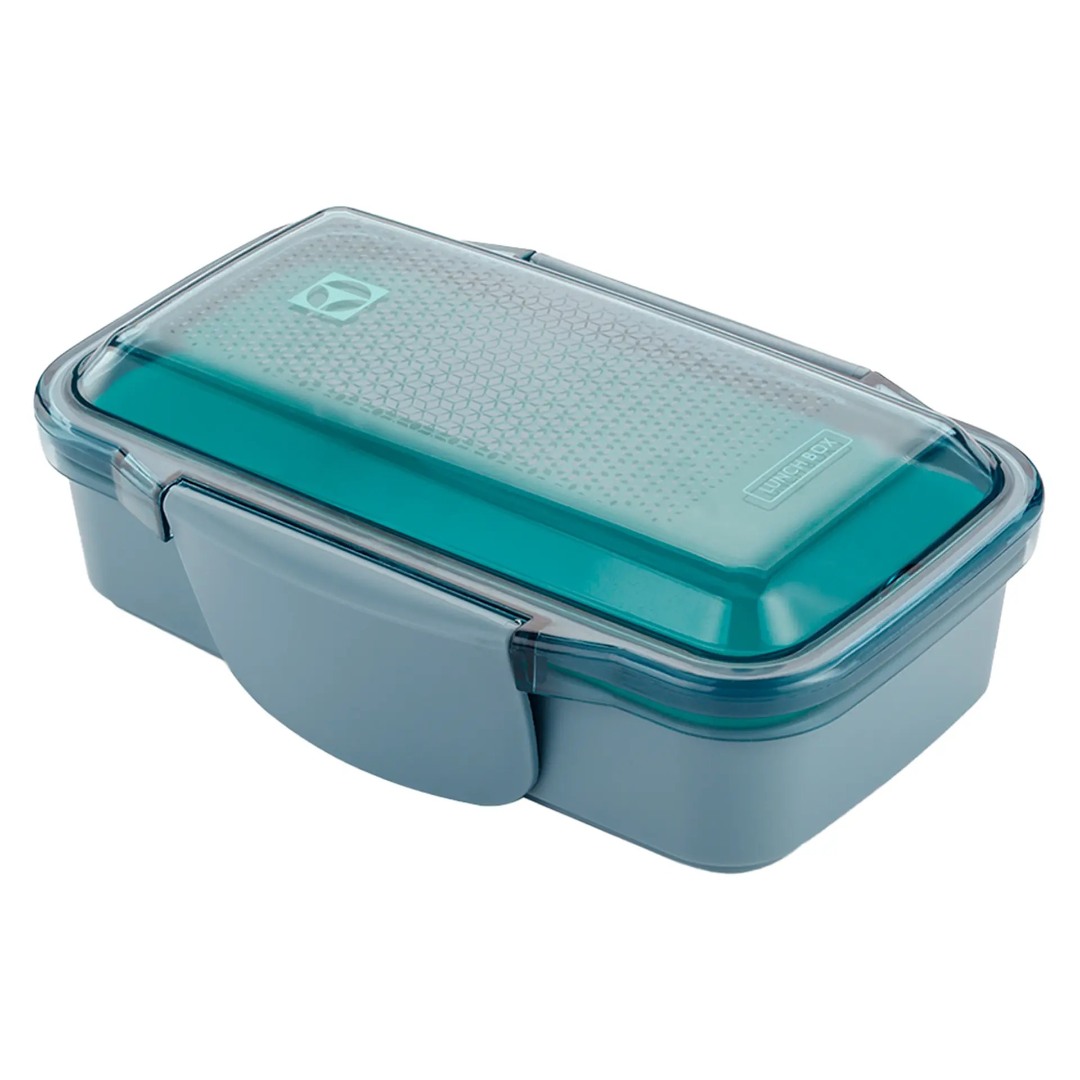 Marmiteira Electrolux Lunch Box 950 mL 4104003 Resistente a Temperatura - Cinza/Verde