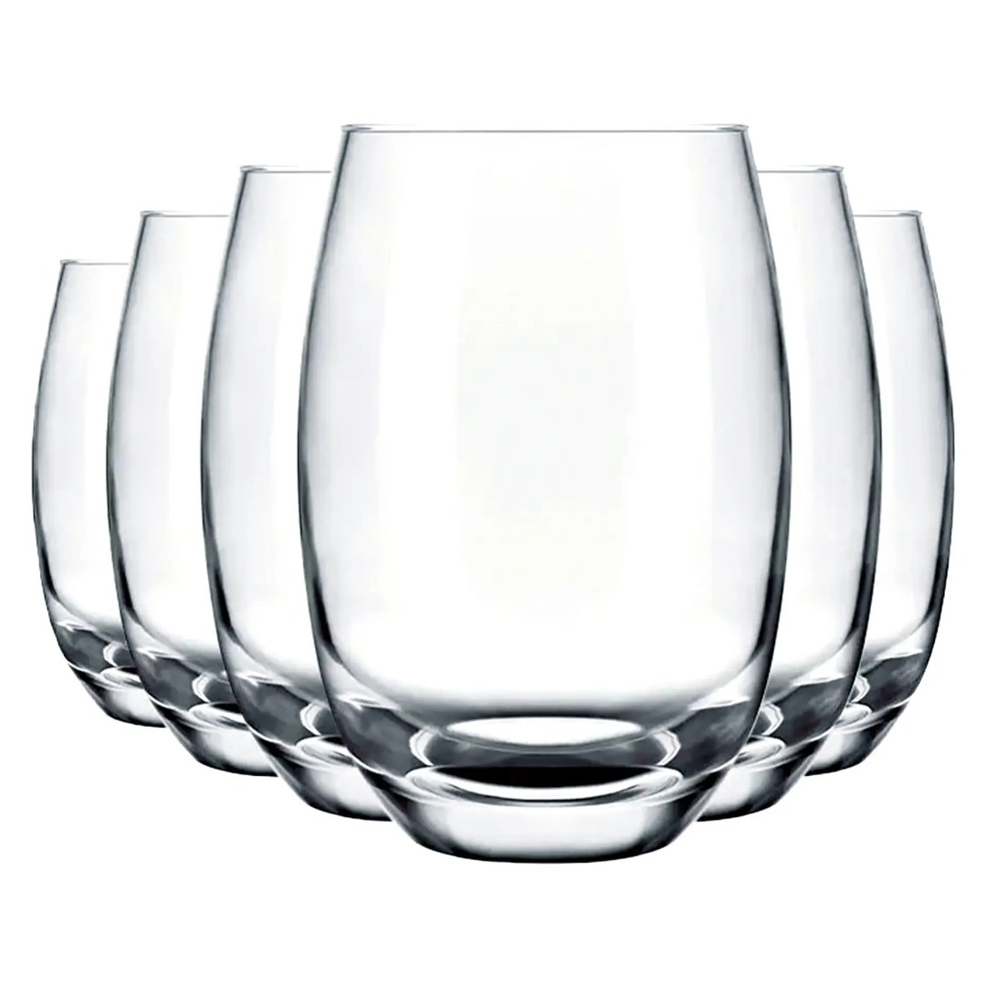 Conjunto de Copos de Vidro Aruba 465ml 6 Peças Nadir